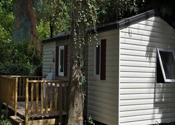 キャンプ場 Mobil-home 6 Pers Avec Terrasse A - Api-1-52-973 アクサ